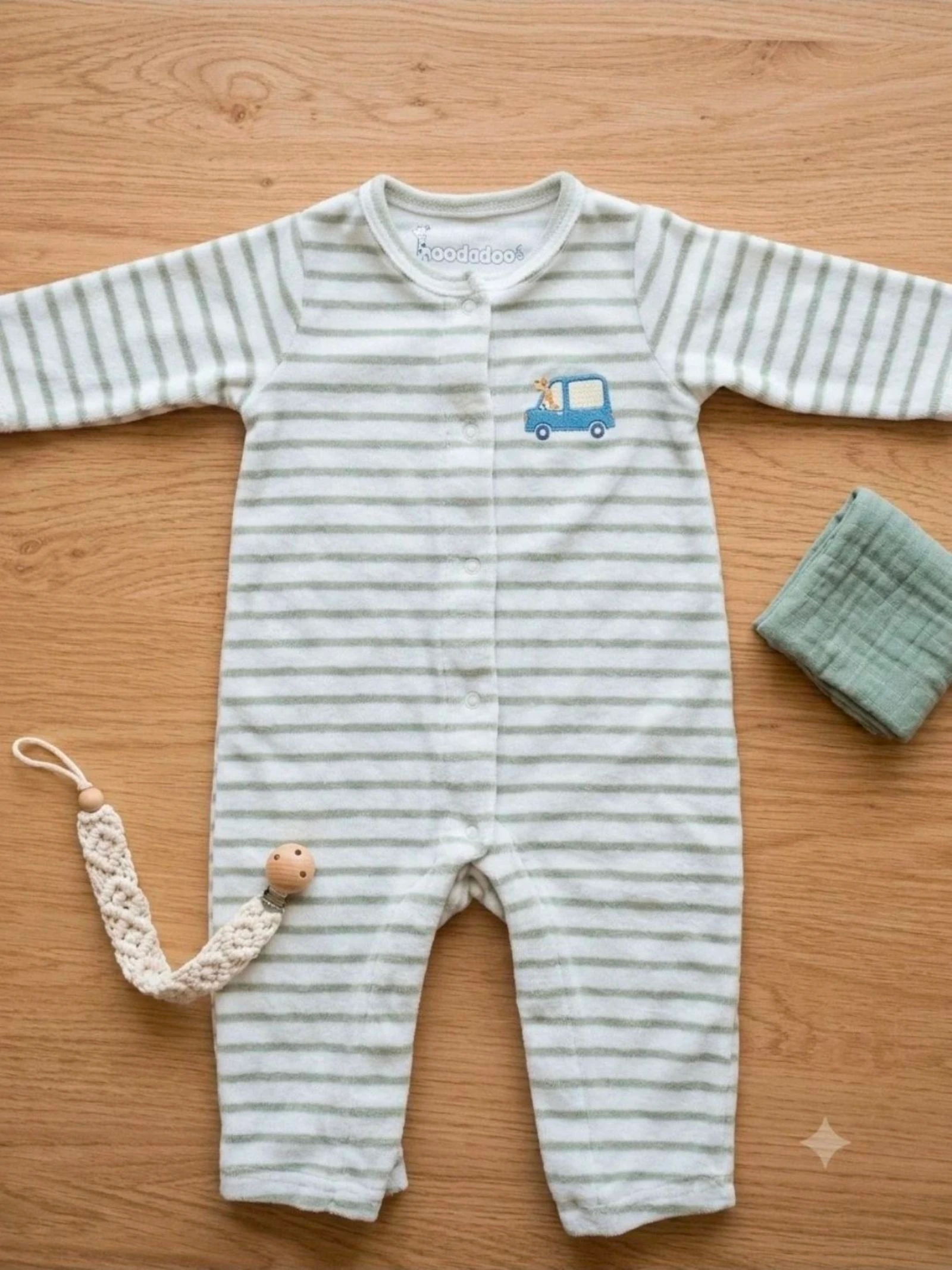 Pyjama Hoodadoos / 3-6mois